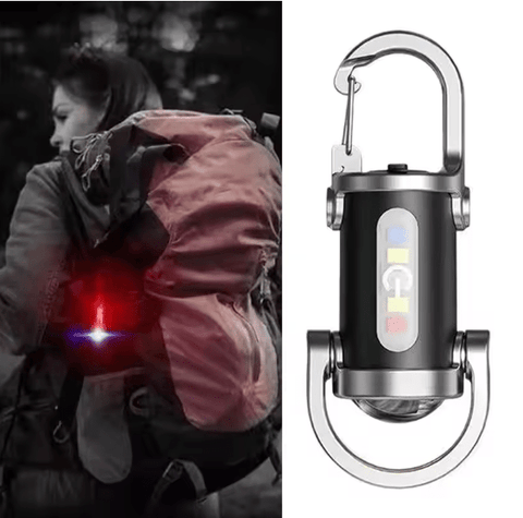 Mini Multifunction Keychain Flashlight - Zambeel