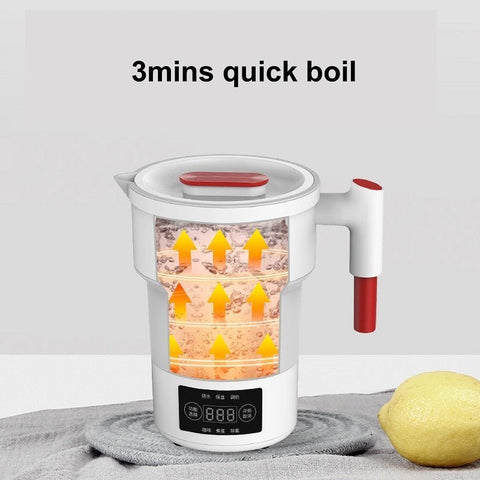 Mini Portable Travel Silicone Electric Kettle - Zambeel