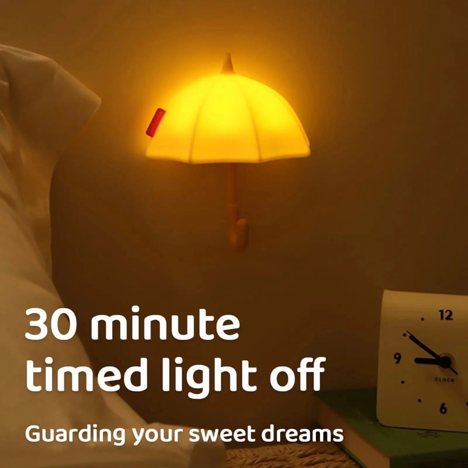 Mini Umbrella Magnetic Silicone Light - Zambeel