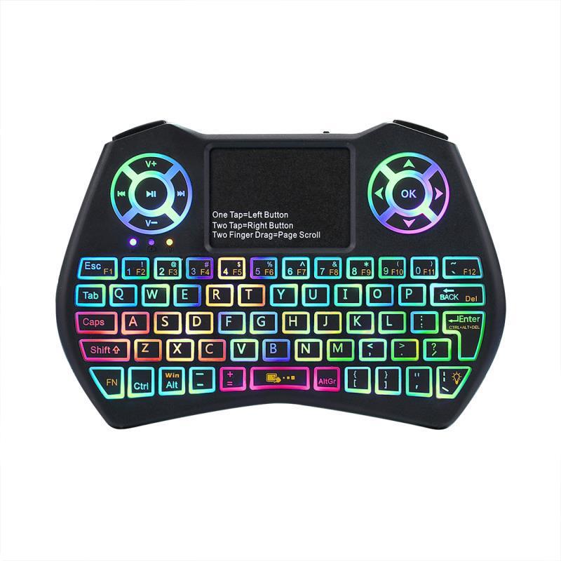Mini Wireless Keyboard Flying Mouse Keyboard Supports Multi - language Keyboard - Zambeel