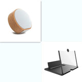 Mini Wood Bluetooth Speaker Portable Outdoor Wireless Support AUX TF - Zambeel