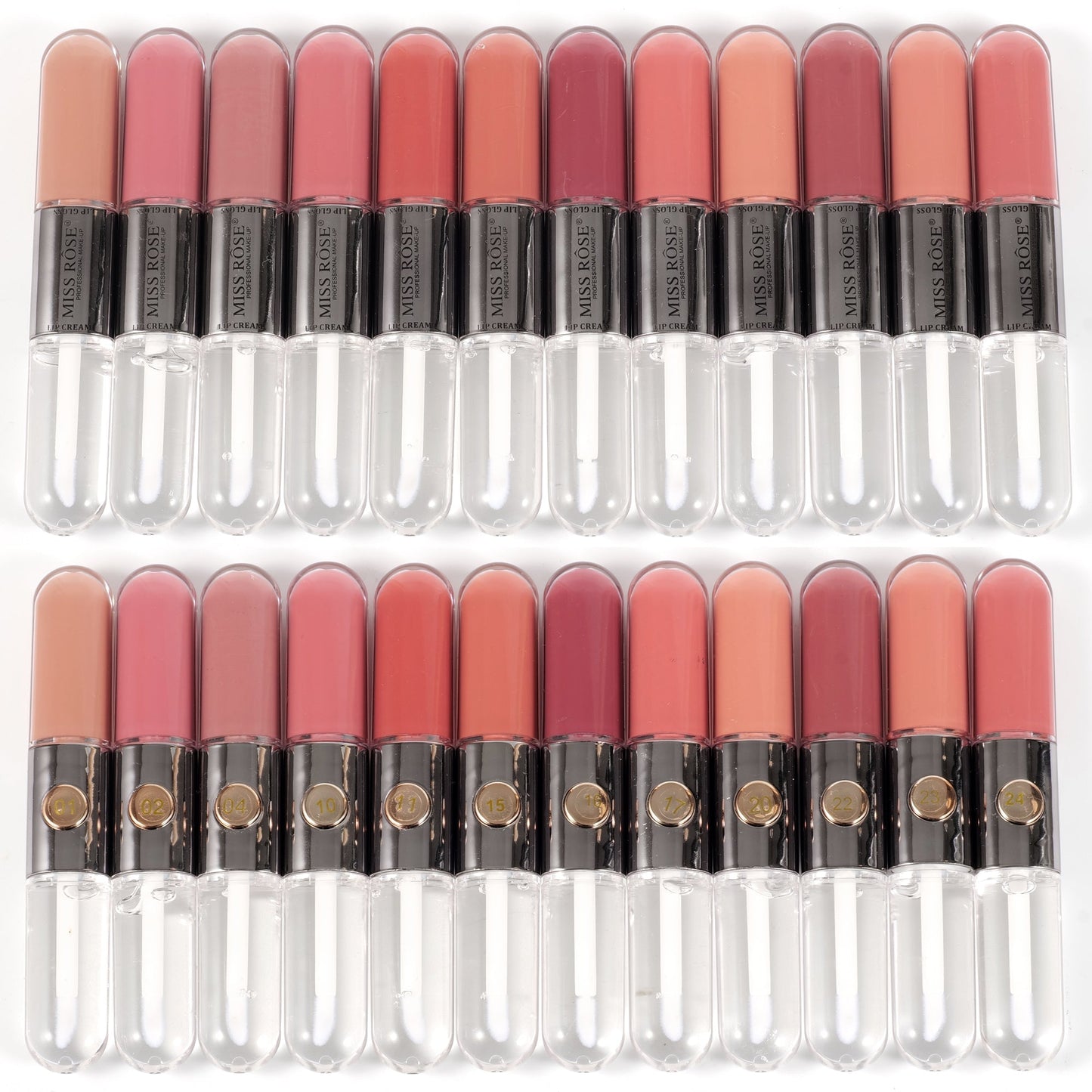 Miss Rose - 2 - in - 1 Lip Gloss & Lip Oil (Original) - Zambeel