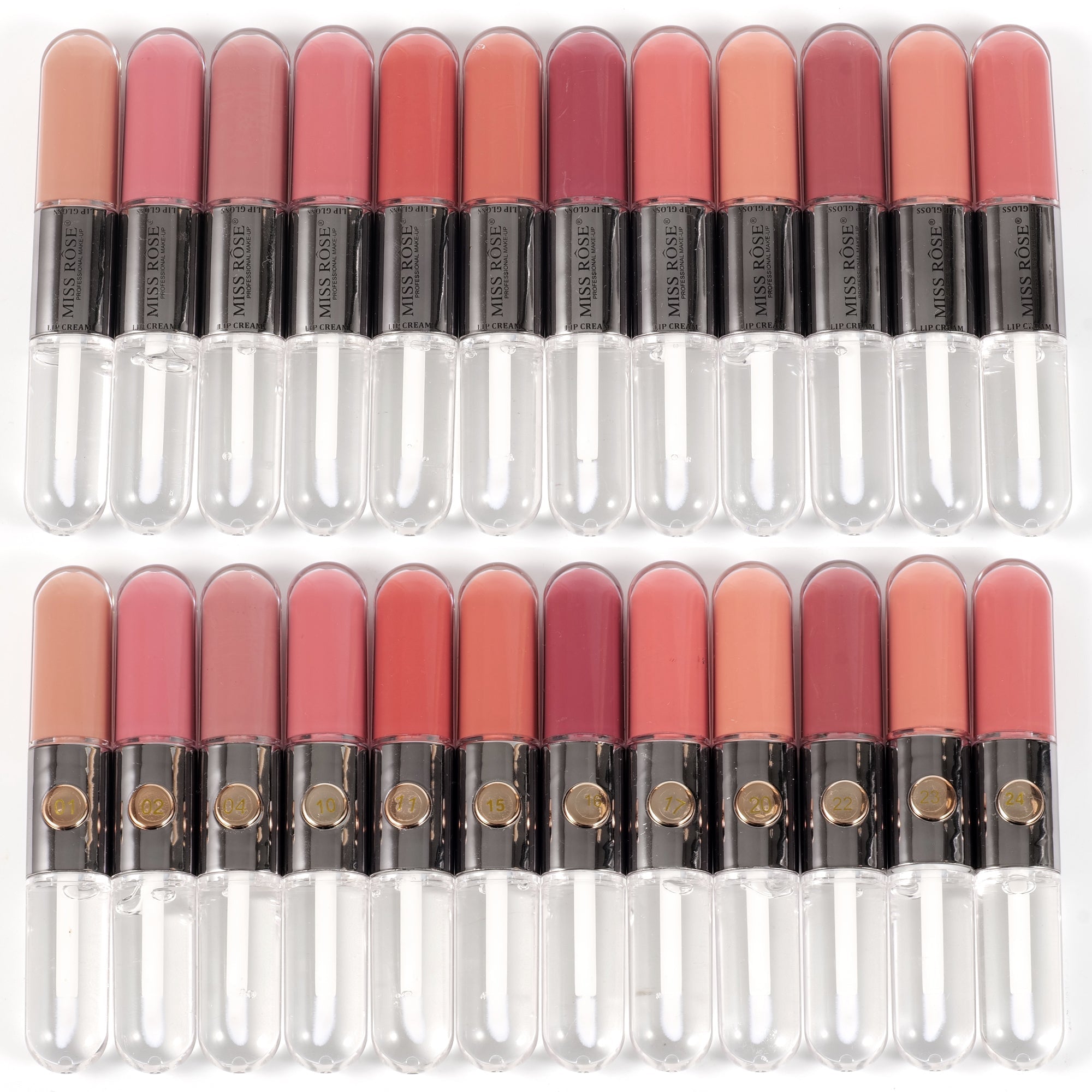 Miss Rose - 2 - in - 1 Lip Gloss & Lip Oil (Original) - Zambeel