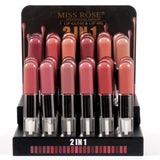 Miss Rose - 2 - in - 1 Lip Gloss & Lip Oil (Original) - Zambeel