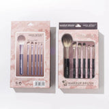 Miss Rose - Professional 6 Marble Makeup Brush Set (Original) - Zambeel
