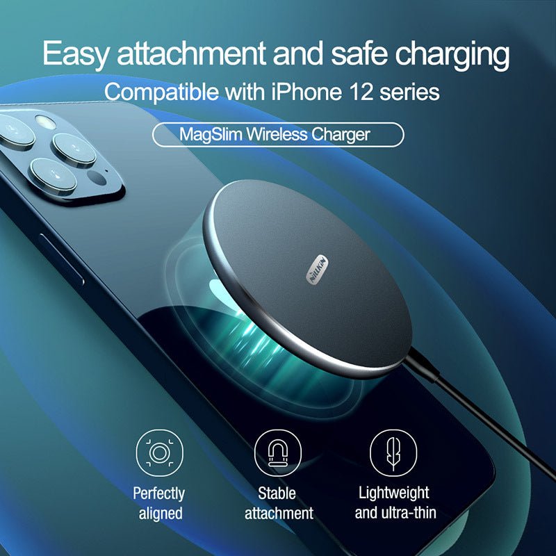 Mobile Phone MagSlim Magnetic Wireless Charger - Zambeel