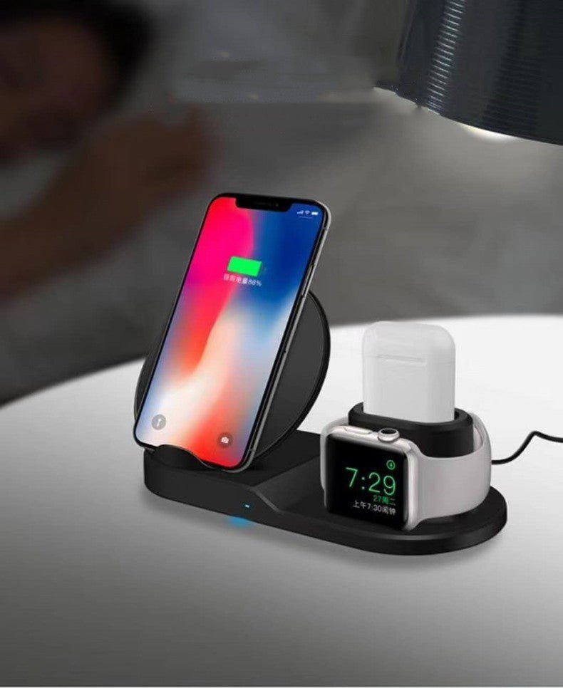 Mobile Phone Wireless Three In One Charger - Zambeel