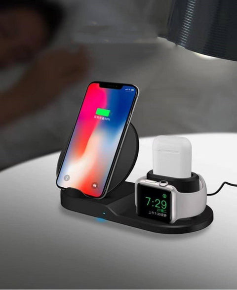 Mobile Phone Wireless Three In One Charger - Zambeel