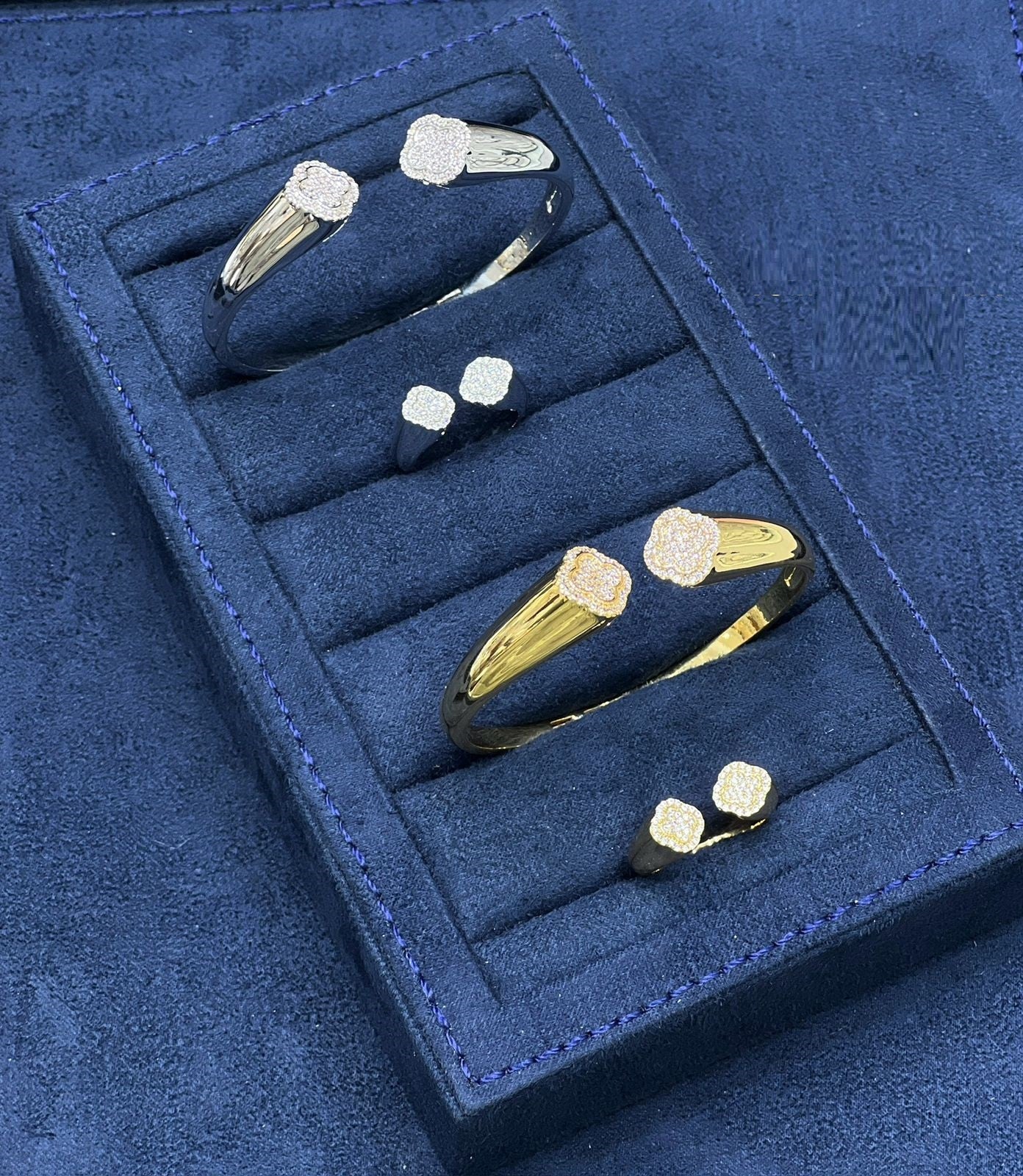 Modern Open Bar Radiance Kada Set - Zambeel