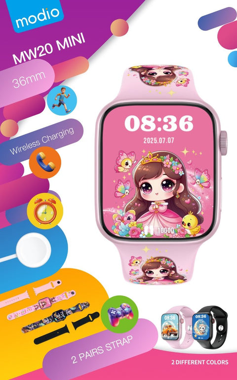 Modio - MW20 Mini Kids Smart Watch - Zambeel