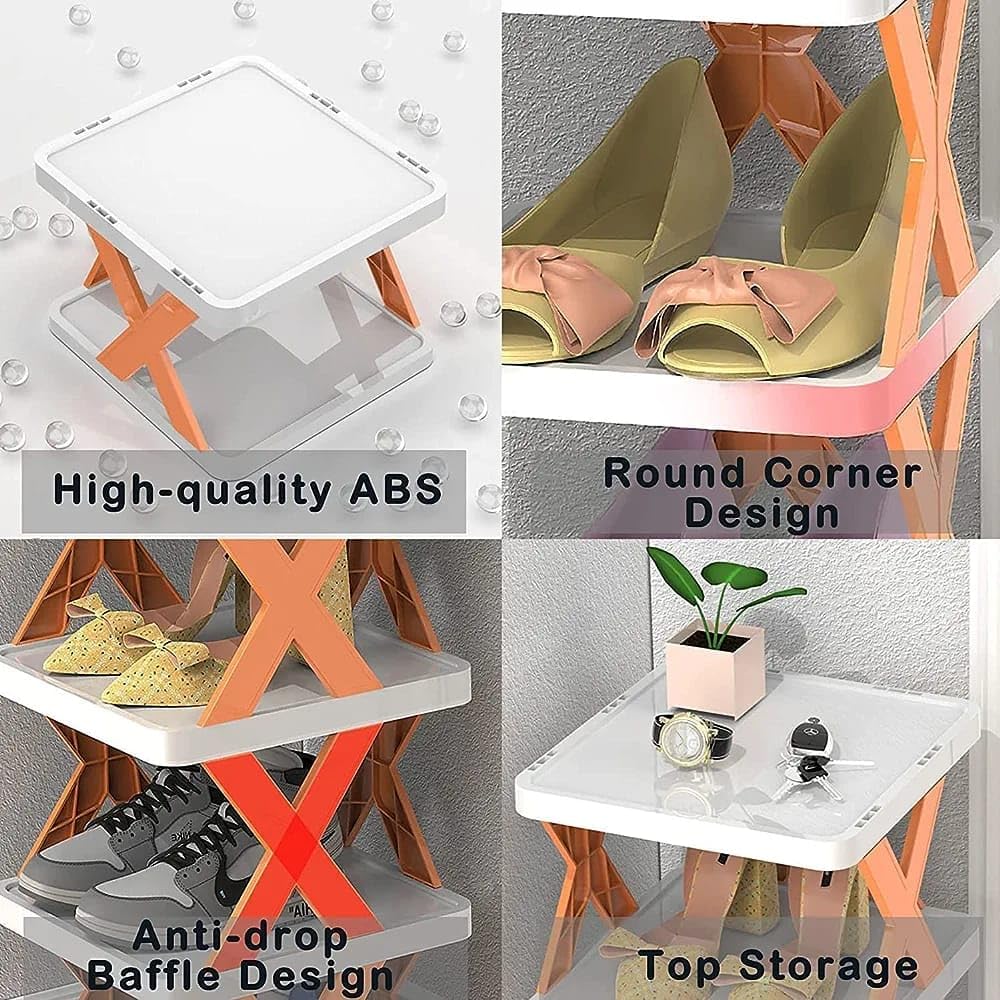 Modular Stackable Shoe Rack - Zambeel