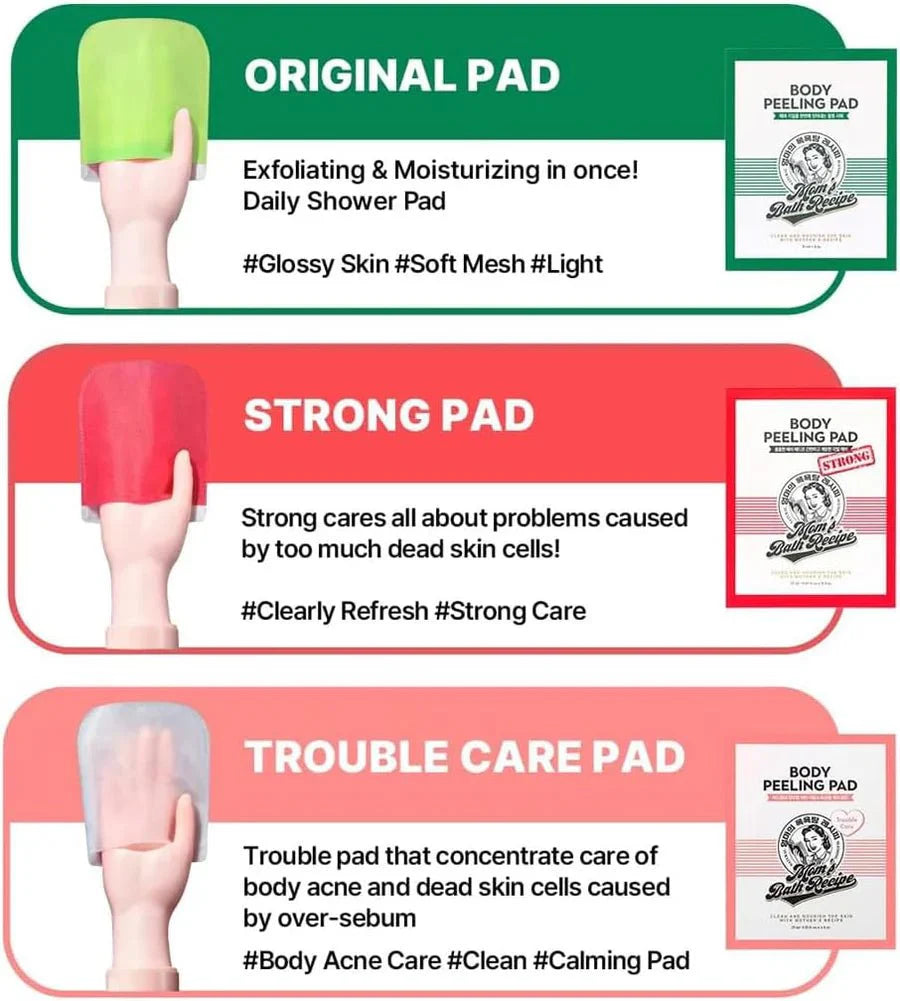 Mom’s Bath Recipe - Body Peeling Pad (Original) - Zambeel