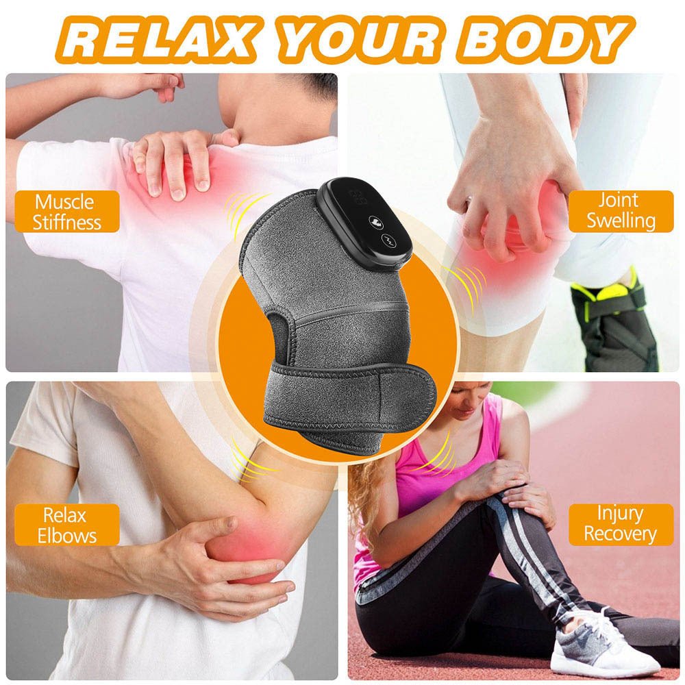 Moxibustion Therapy Device With Warmth Control And Electric Heating Knee Pads - Zambeel