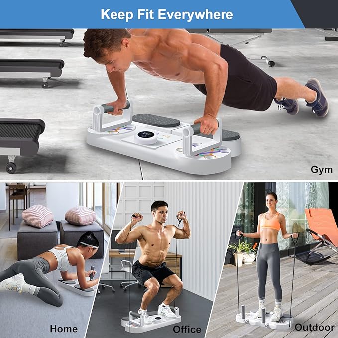Multi - Function Push - Up Board with Handles - Zambeel