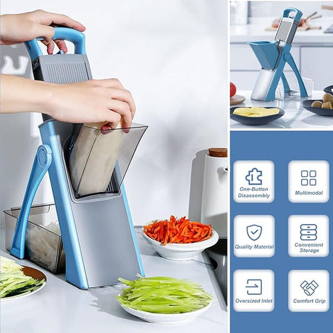 Multi - Function Vegetable Cutter with Storage Box - Zambeel