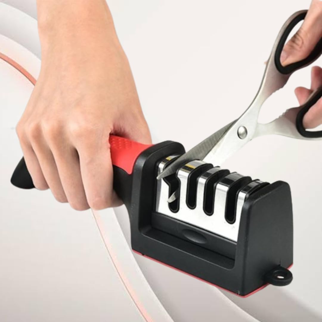 Multi - Slot Knife Sharpener with Handle - Zambeel