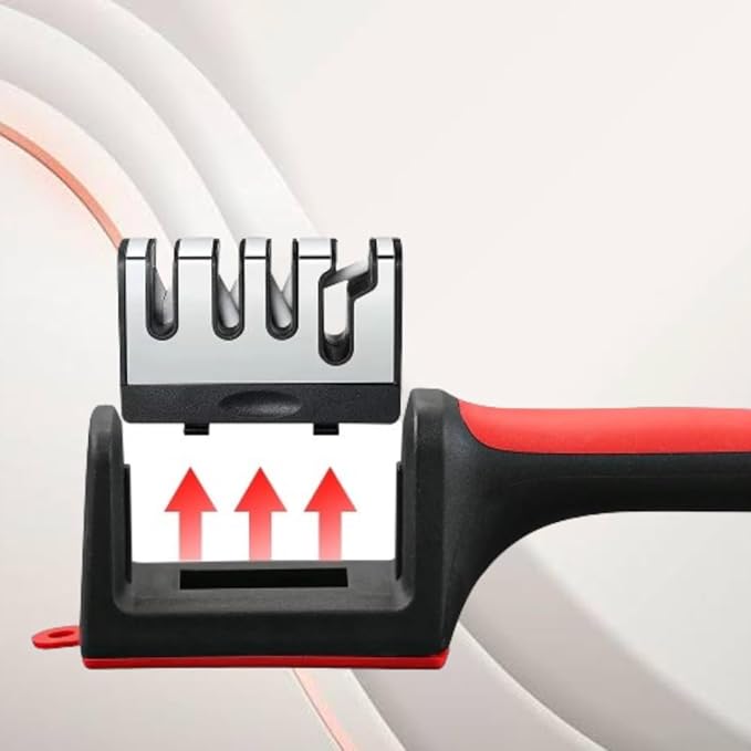 Multi - Slot Knife Sharpener with Handle - Zambeel