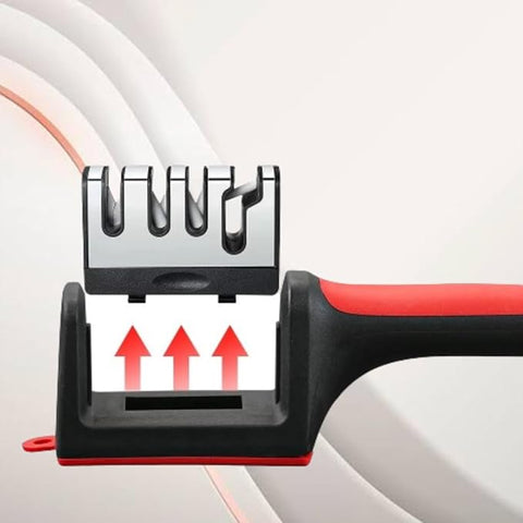 Multi - Slot Knife Sharpener with Handle - Zambeel