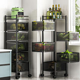 Multi - Tier Rolling Storage Cart © - Zambeel