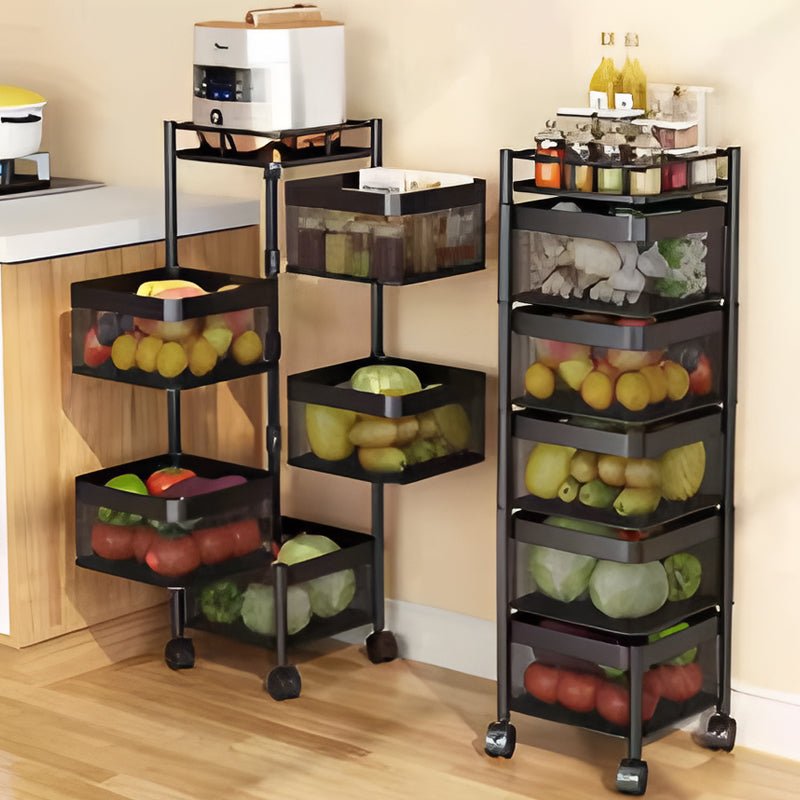 Multi - Tier Rolling Storage Cart © - Zambeel