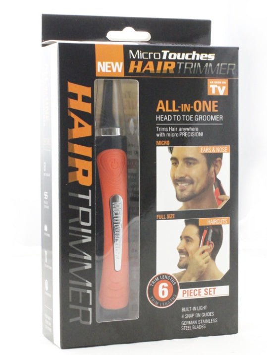 Multifunctional Double - head Shaving Machine Eyebrow Nose Hair Trimmer - Zambeel
