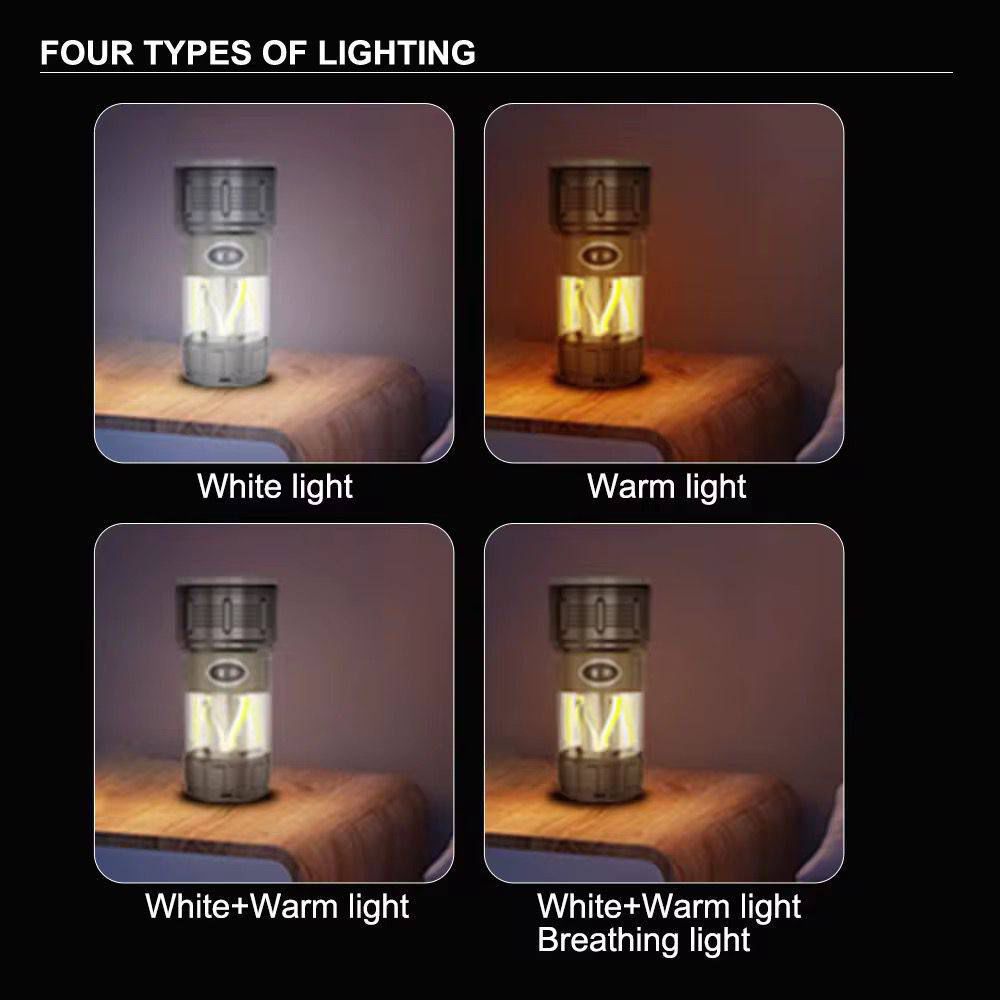 Multifunctional LED Camping Flashlight Lantern - Zambeel