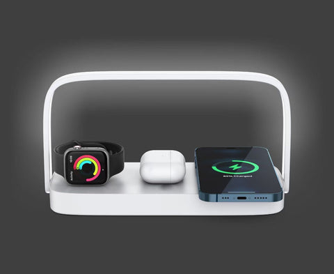 Multifunctional Wireless Rechargeable Night Light Mobile Phone Holder - Zambeel