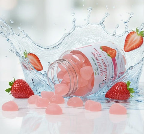 Nature Glow - Glutathione Collagen Glow Gummies (Original) - Zambeel