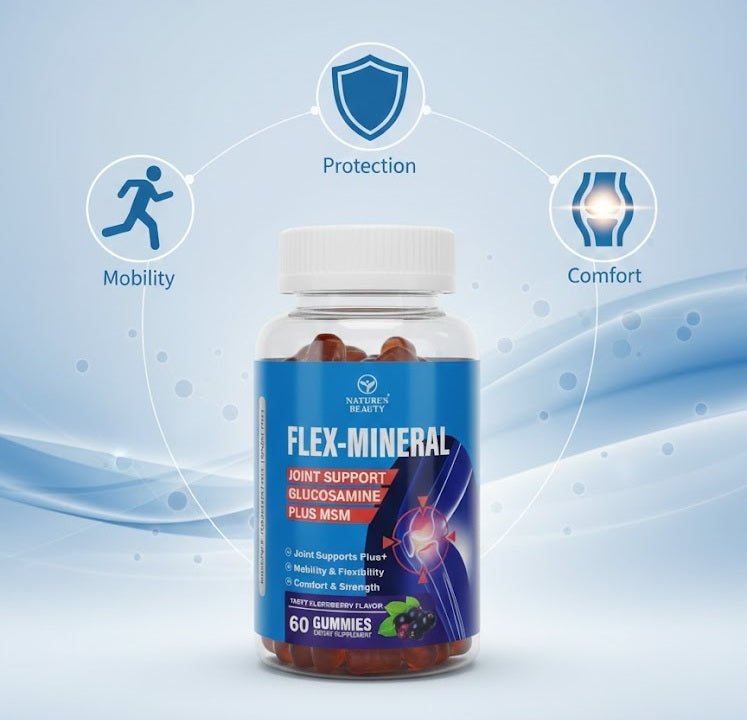 Nature’s Beauty - Flex - Mineral Joint Support Gummies (Original) - Zambeel
