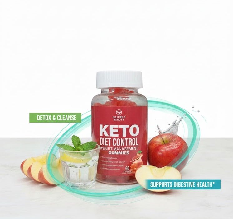 Nature’s Beauty - Keto Diet Control Weight Management Gummies (Original) - Zambeel