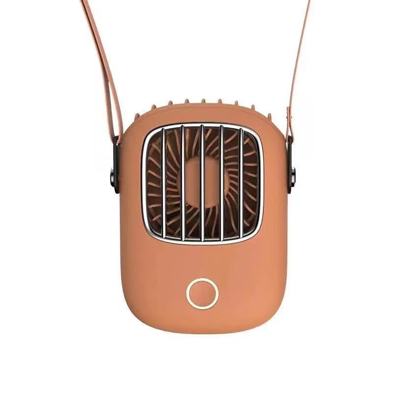 Neck Fan Portable Mini Usb Fan 5V Air Cooler Rechargeable Ventilador Small Travel Handheld Electric Fan Silent Cooling For Home - Zambeel