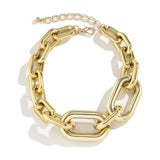 Necklaces For Women, Gold Chain Necklace Chunky,Necklace Link Chain Choker Vintage Heavy Metal Thick Chain - Zambeel