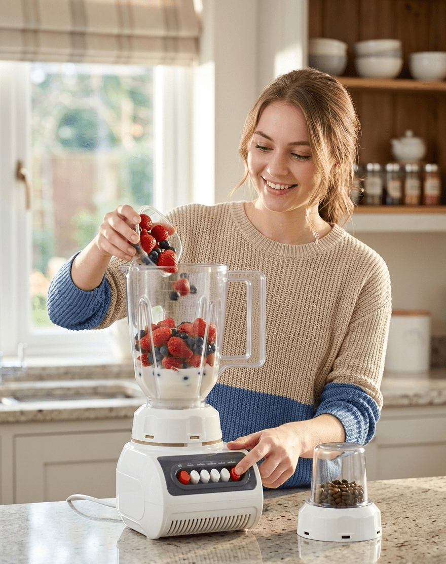 New Golden Create - 2 - in - 1 Juicer Blender - Zambeel