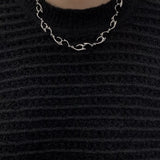 New Irregular Shaped Metal Necklace - Zambeel