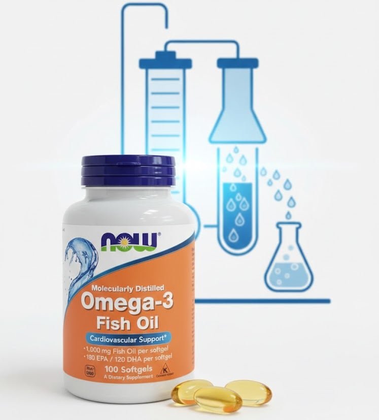 NOW Foods - Omega - 3 Fish Oil (Original) - Zambeel