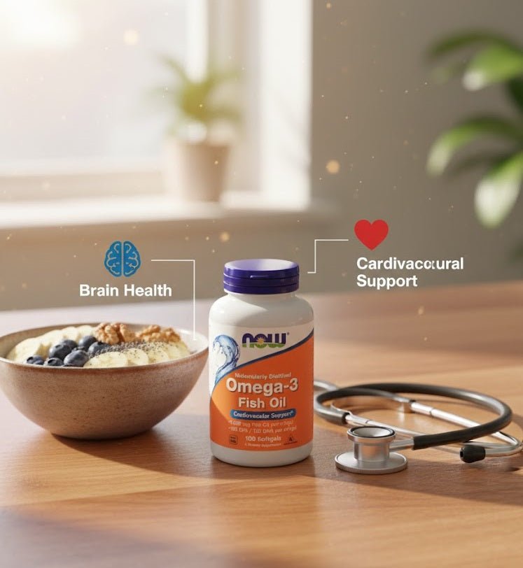 NOW Foods - Omega - 3 Fish Oil (Original) - Zambeel