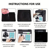 Number Bank Coin & Bill Safe - Zambeel