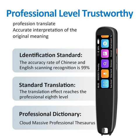 Offline Scanning Translation Dictionary Pen Translation Pen - Zambeel