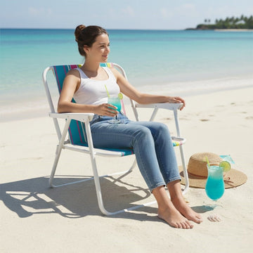 Outdoor Folding Beach Chair Ⓢ
