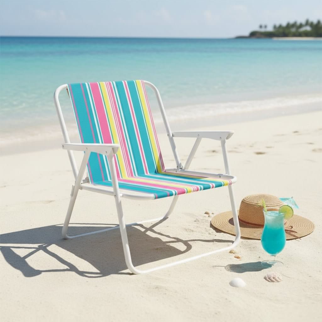 Outdoor Folding Beach Chair Ⓢ - Zambeel