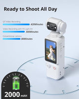 OZCT - 4K Ultra HD Handheld Gimbal Camera © - Zambeel
