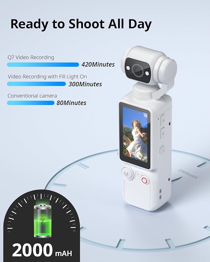 OZCT - 4K Ultra HD Handheld Gimbal Camera © - Zambeel