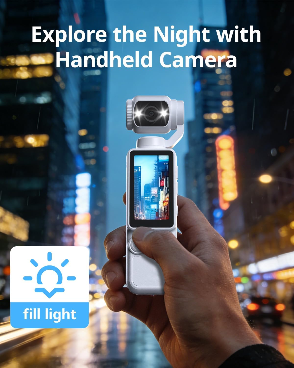 OZCT - 4K Ultra HD Handheld Gimbal Camera © - Zambeel