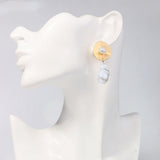 Pearl Earrings For Women Retro Personality And Minimalism Hollow Out - Zambeel