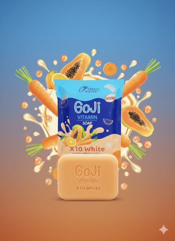 Perfect Skin Lady - Goji Vitamin Soap x10 White - Zambeel