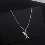 Personalized Skeleton Tyrannosaurus Rex Necklace - Zambeel