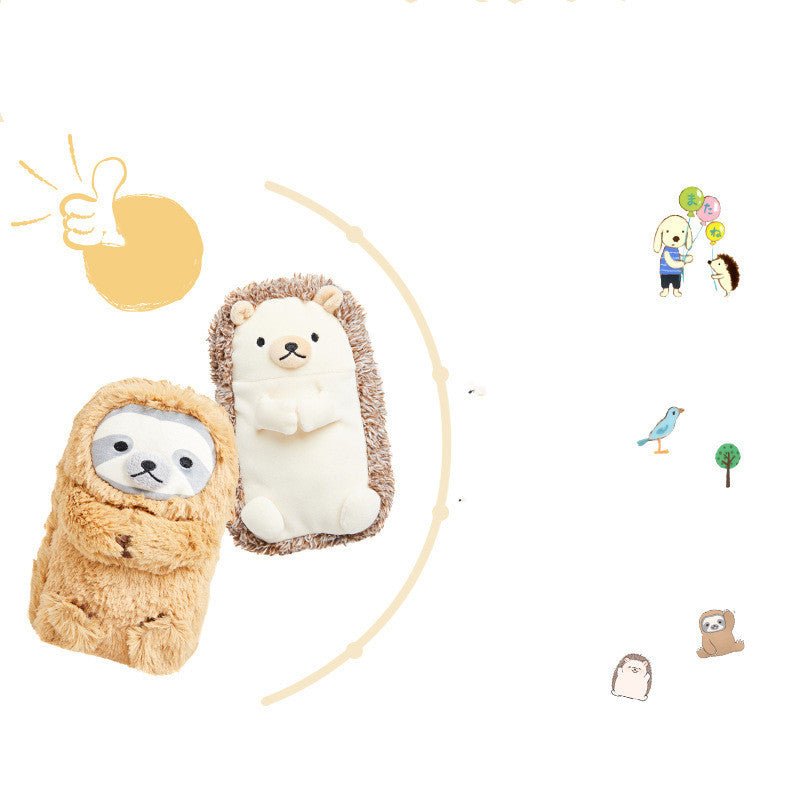 Plush Pencil Case Creative Personality Funny - Zambeel