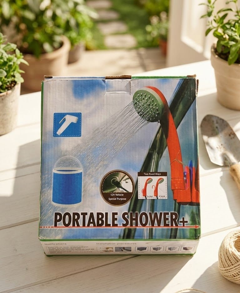 Portable Camping Shower Set Ⓢ - Zambeel