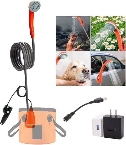 Portable Camping Shower Set Ⓢ - Zambeel