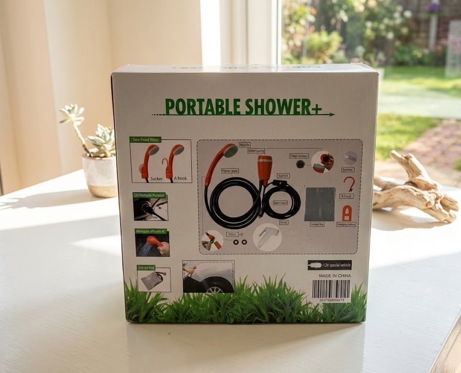 Portable Camping Shower Set Ⓢ - Zambeel